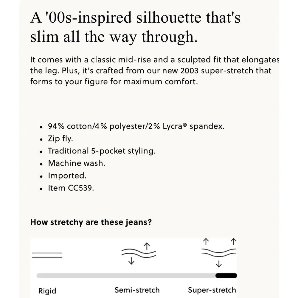 J. Crew crew slim